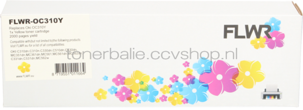 FLWR Oki 44469704 geel
