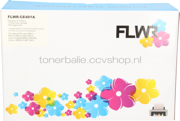 FLWR HP 507A cyaan