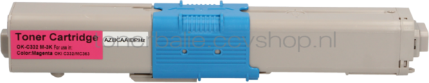 FLWR Oki C332 / MC363 magenta