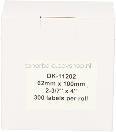 FLWR Brother DK-11202 62 mm x 100 mm  wit