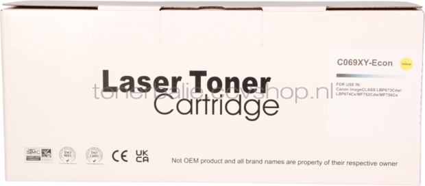 FLWR Canon CRG-069H  geel