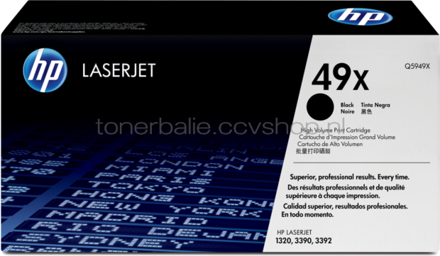 HP 49X zwart