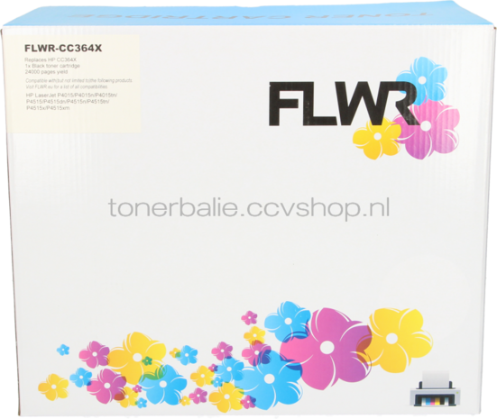 FLWR HP 64X zwart