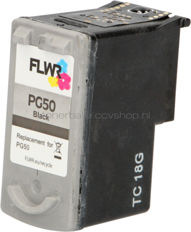 FLWR Canon PG-50 zwart