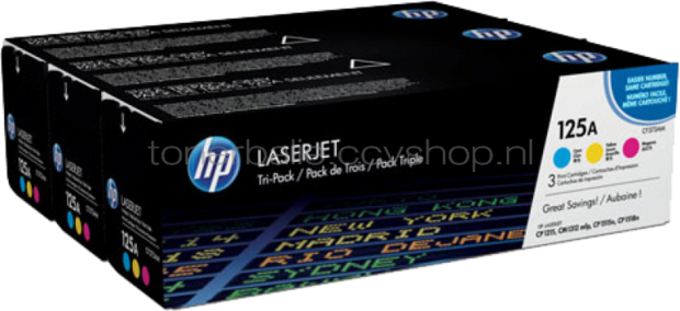 HP 125A 3-pack kleur