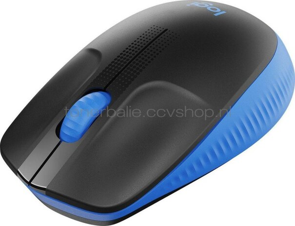 Logitech Muis M190 Wireless blauw