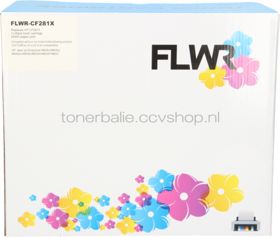FLWR HP 81X zwart