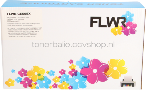 FLWR Canon CRG-719H zwart
