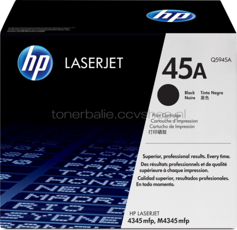 HP 45A zwart