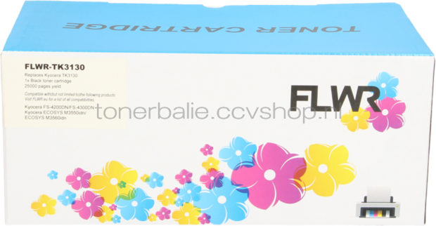 FLWR Canon FX-10 Toner zwart