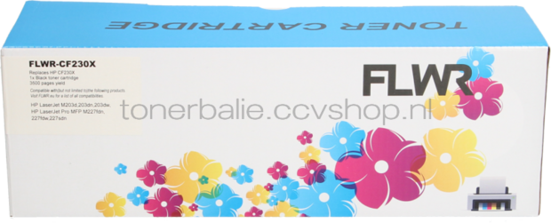 FLWR HP 30X zwart