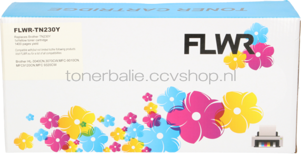 FLWR Brother TN-230Y geel