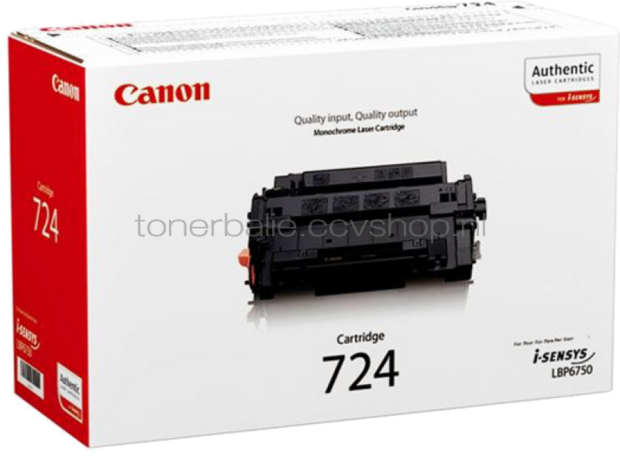 Canon 724 zwart