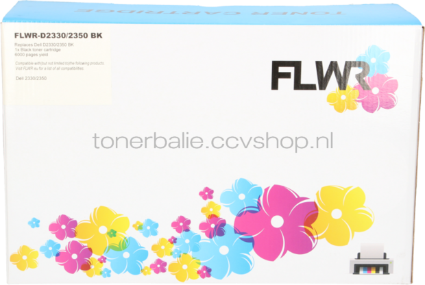 FLWR Dell 2330-2350 zwart