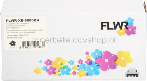 FLWR Xerox Phaser 6000 / 6010 zwart