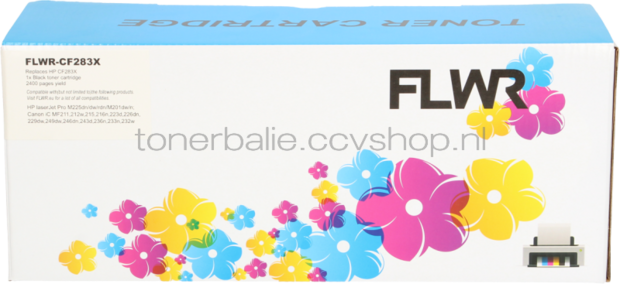 FLWR HP 83X zwart