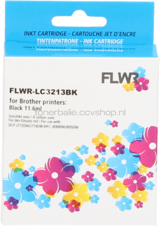 FLWR Brother LC-3213 zwart