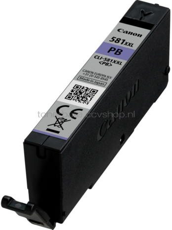 Canon CLI-581XXL foto blauw