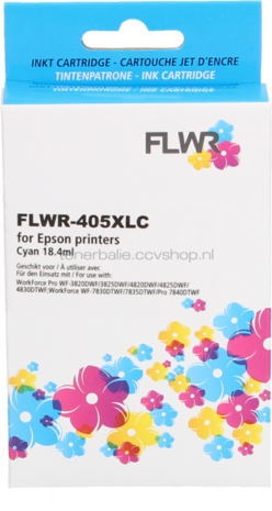 FLWR Epson 405XL cyaan