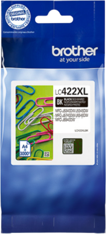 Brother LC-422XL zwart