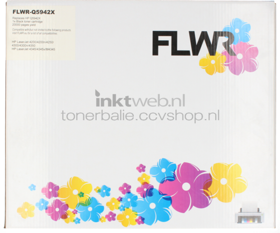 FLWR HP 42X zwart