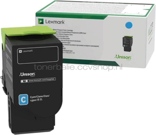 Lexmark 75M2XC0 cyaan