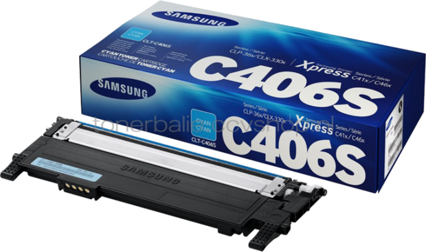 Samsung CLT-C406S cyaan