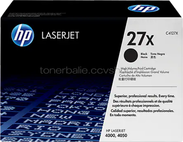 HP 27X zwart