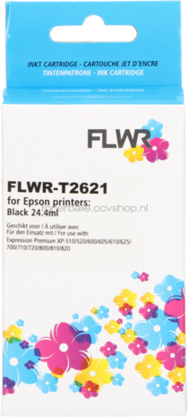 FLWR Epson 26XL zwart
