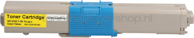 FLWR Oki C332 / MC363 geel