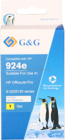 Huismerk HP 924 geel