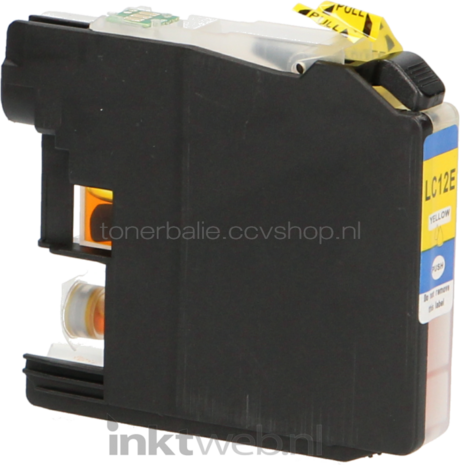 Huismerk Brother LC-12EY geel