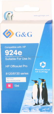 Huismerk HP 924e magenta