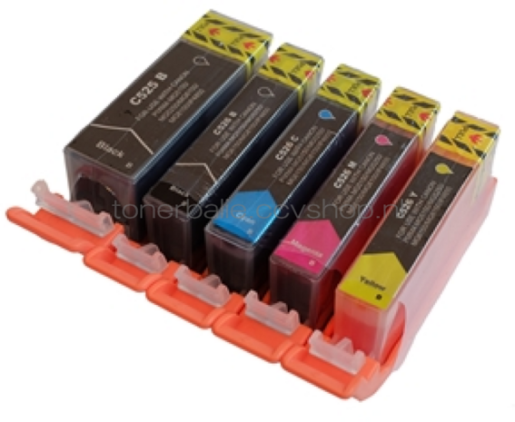 Huismerk Canon PGI-525 / CLI-526 5-pack zwart en kleur