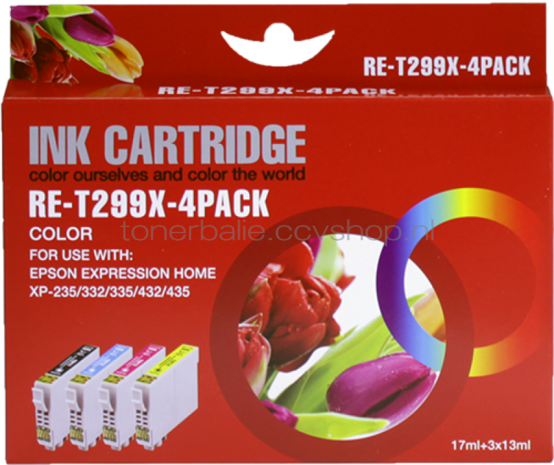 Huismerk Epson 29XL Multipack zwart en kleur