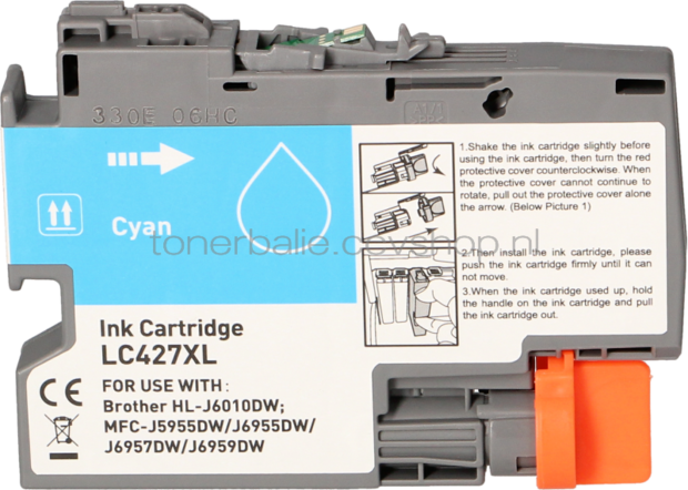 FLWR Brother LC-427XL cyaan