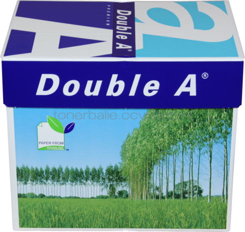 Double A Premium A4 Papier 5 pakken (80 grams) wit