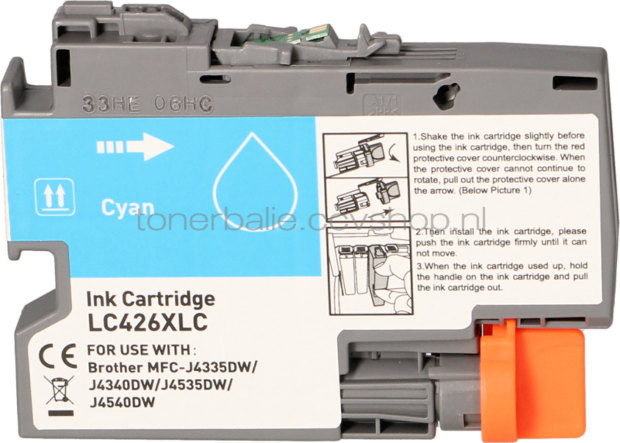 FLWR Brother LC-426XL cyaan