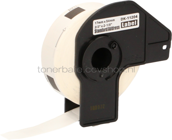 FLWR Brother DK-11204 17 mm x 54 mm  wit