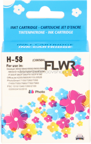 FLWR HP 58 foto kleur