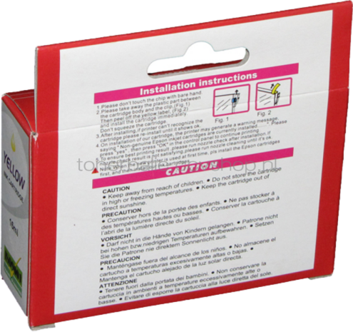 Huismerk Epson T1004 geel