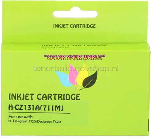 Huismerk HP 711 magenta