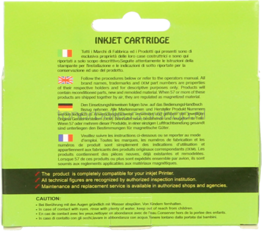 Huismerk HP 711 cyaan