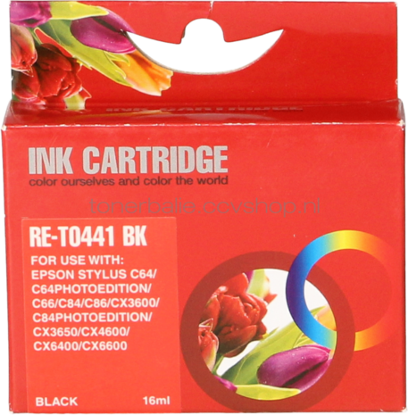 Huismerk Epson T0441 zwart