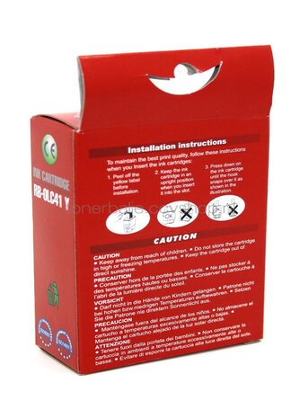 Huismerk Brother LC-900Y geel