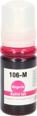 Huismerk Epson 106 Ecotank magenta