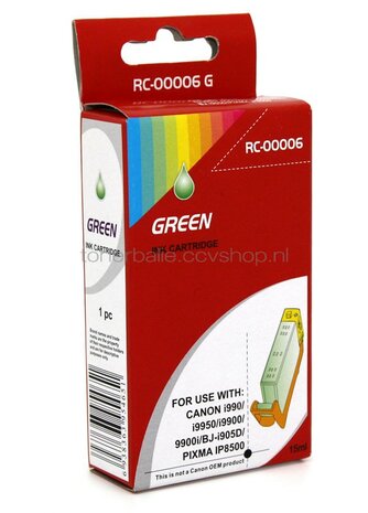 Huismerk Canon BCI-6G groen