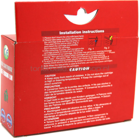 Huismerk Epson T0806 licht magenta