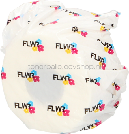 FLWR Dymo 99018 klein 38 mm x 190 mm  wit