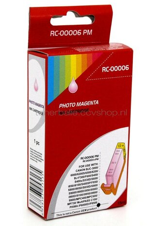 Huismerk Canon BCI-6PM foto magenta